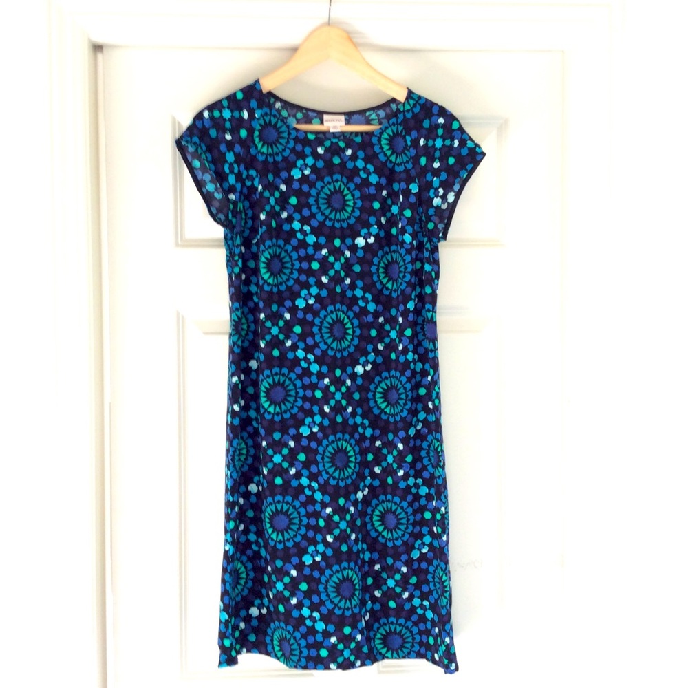Blue print Merona dress